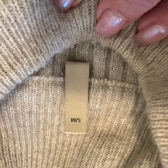 Tan Bubble Mini Skirt for Casual Occasions - Picture 3 of 4